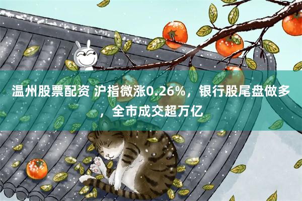 温州股票配资 沪指微涨0.26%，银行股尾盘做多，全市成交超万亿