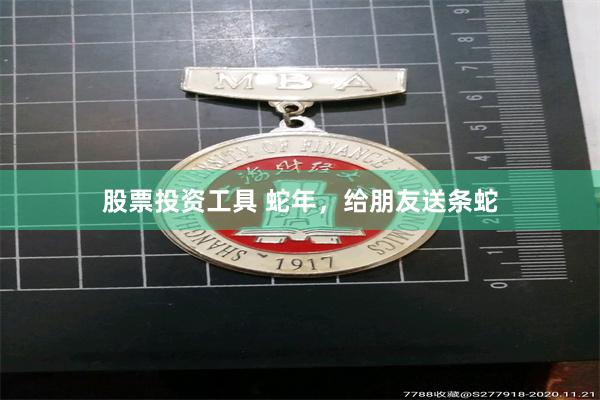 股票投资工具 蛇年，给朋友送条蛇