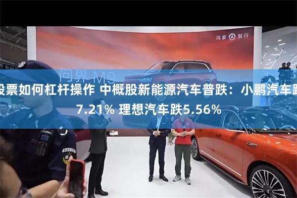 股票如何杠杆操作 中概股新能源汽车普跌：小鹏汽车跌7.21% 理想汽车跌5.56%